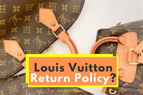 louis vuitton umtausch|louis vuitton return and exchange.